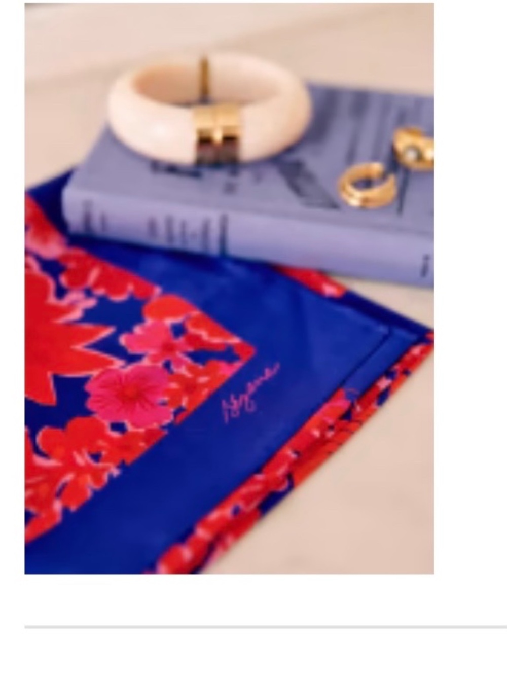 Sezane Cleopatra Silk Scarf NWOT